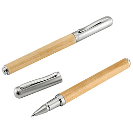 Roller Pen Bamboo y Metal