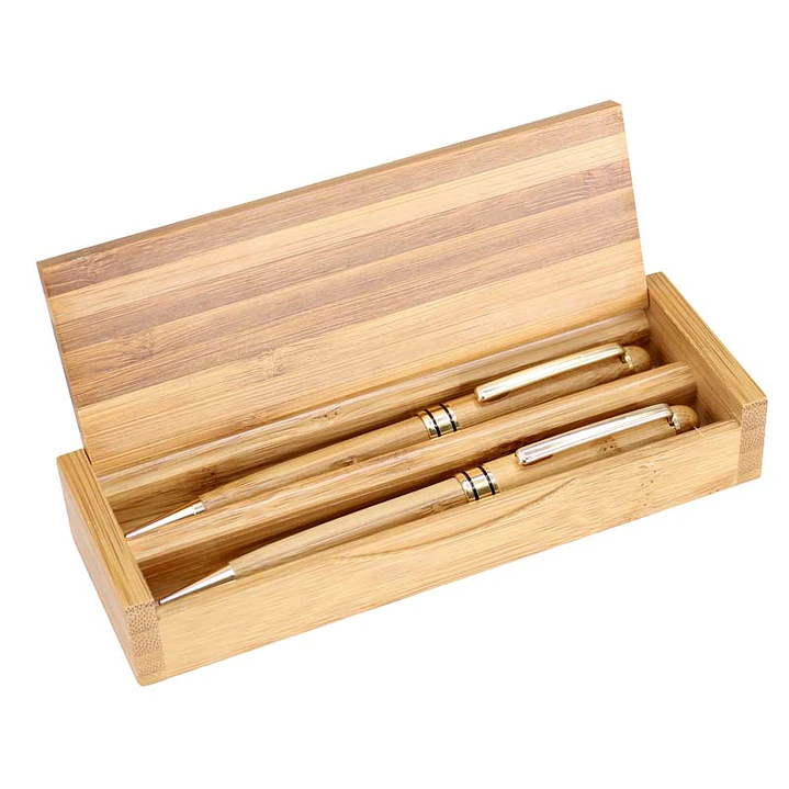 Set de Escritura de Bamboo (Pack de 12 set). 1