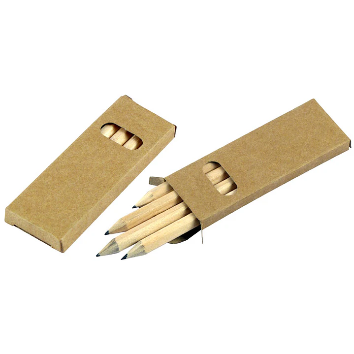 Set 4 Lápices de Grafito Negro (Pack de 50 SET). 1