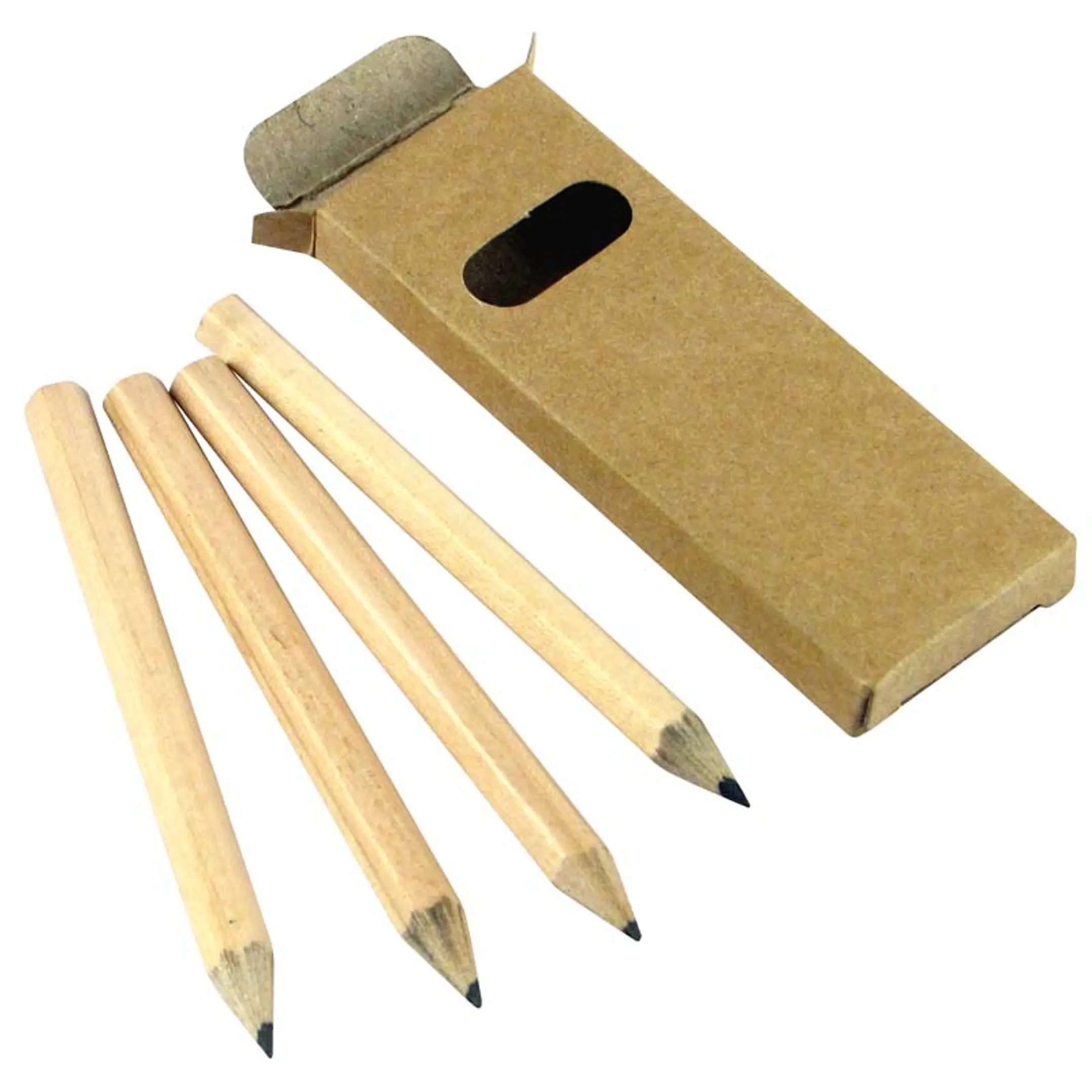 Set 4 Lápices de Grafito Negro (Pack de 50 SET). 2