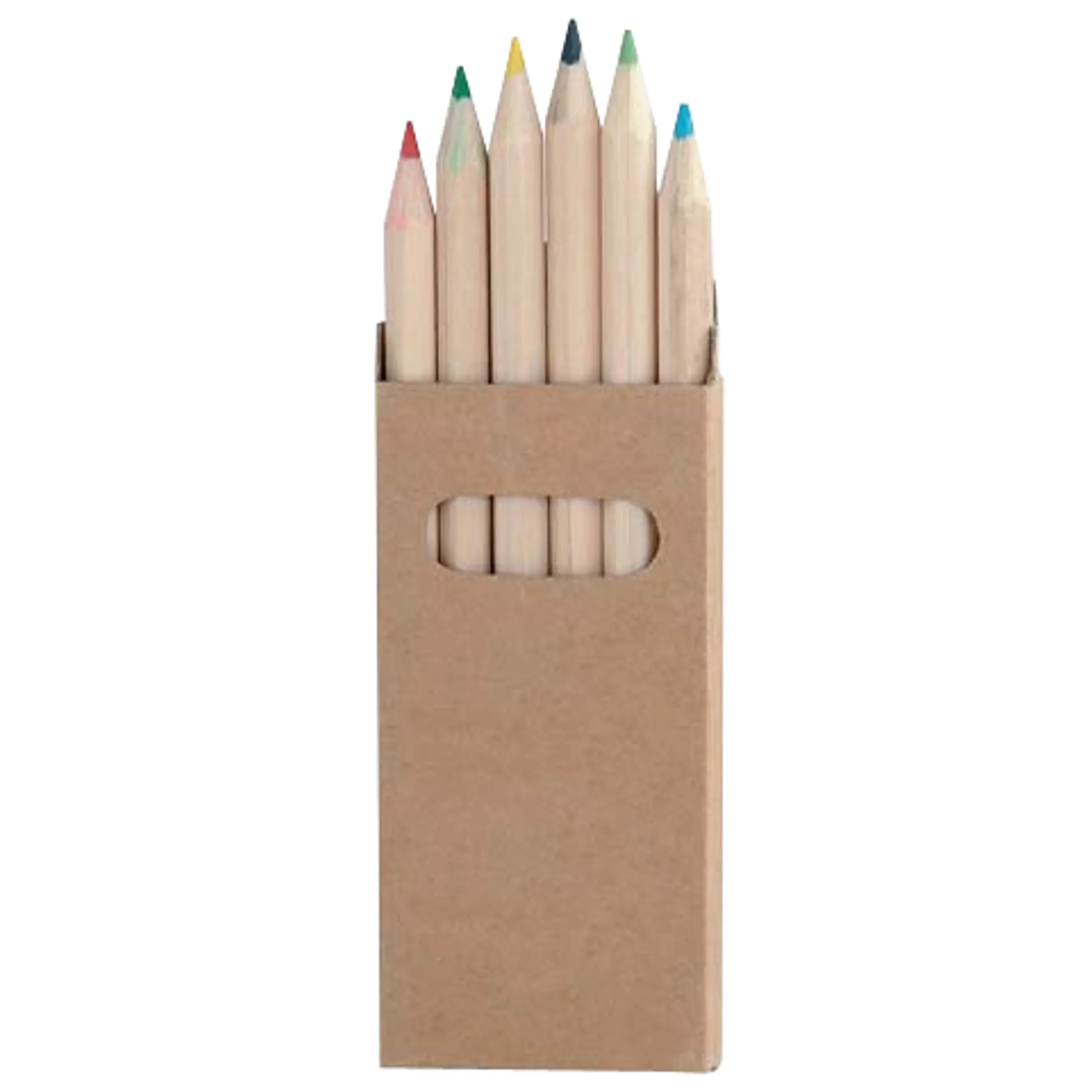 Set 6 Lápices de Colores (Pack de 50 SET). 1