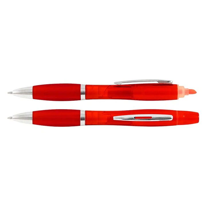 Bolígrafo con Destacador Wind Color (Pack de 100 Lápices). 3