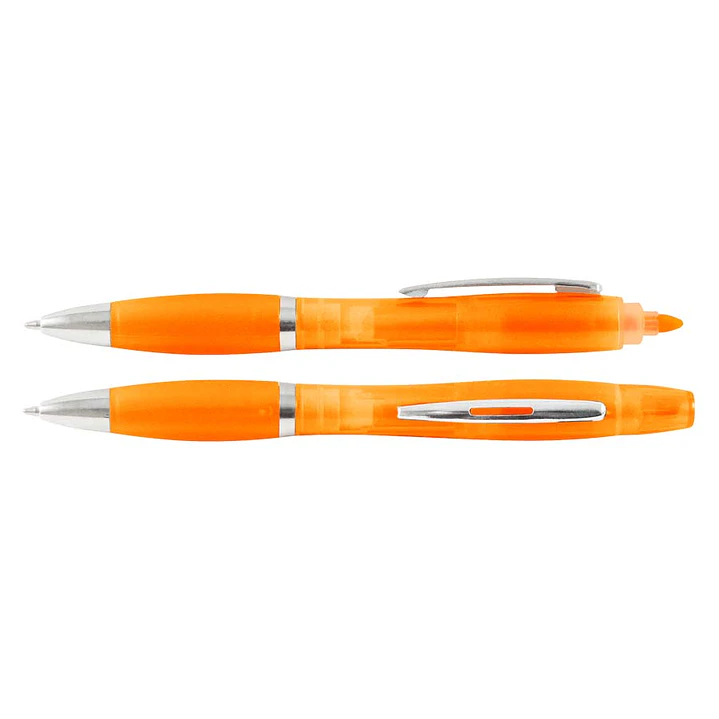 Bolígrafo con Destacador Wind Color (Pack de 100 Lápices). 4