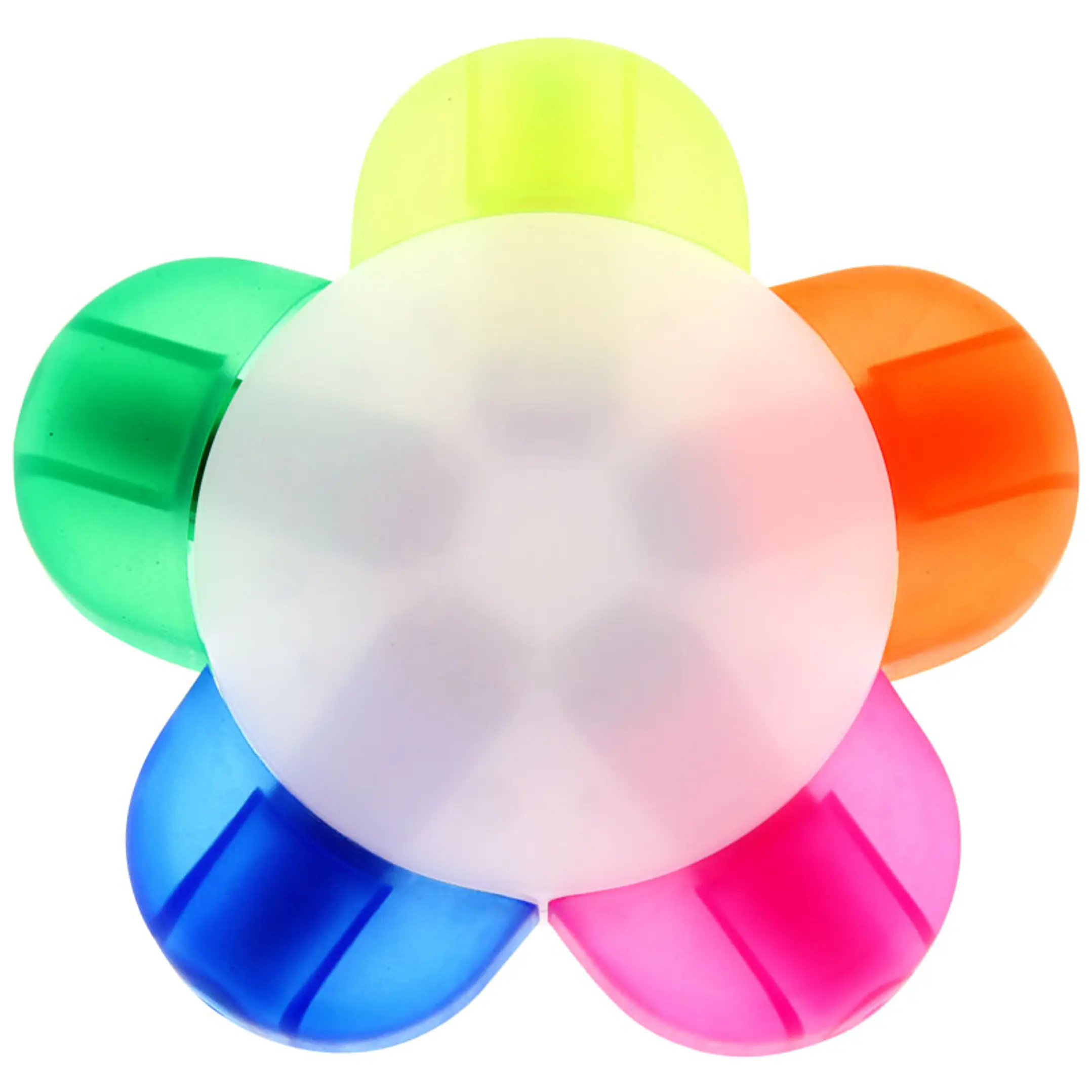 Multi Destacador 5 colores (Pack de 50 Lápices). 1