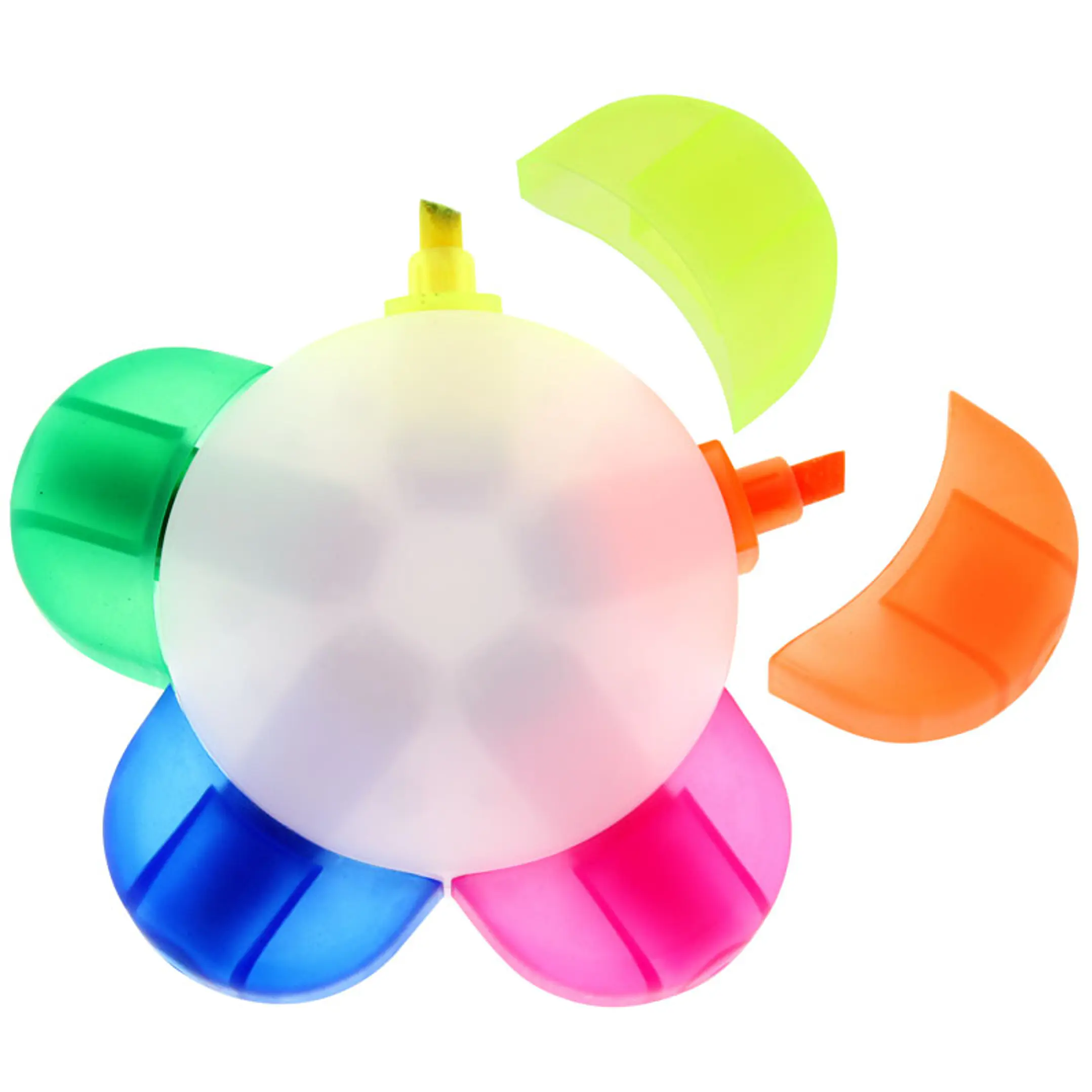 Multi Destacador 5 colores (Pack de 50 Lápices). 2