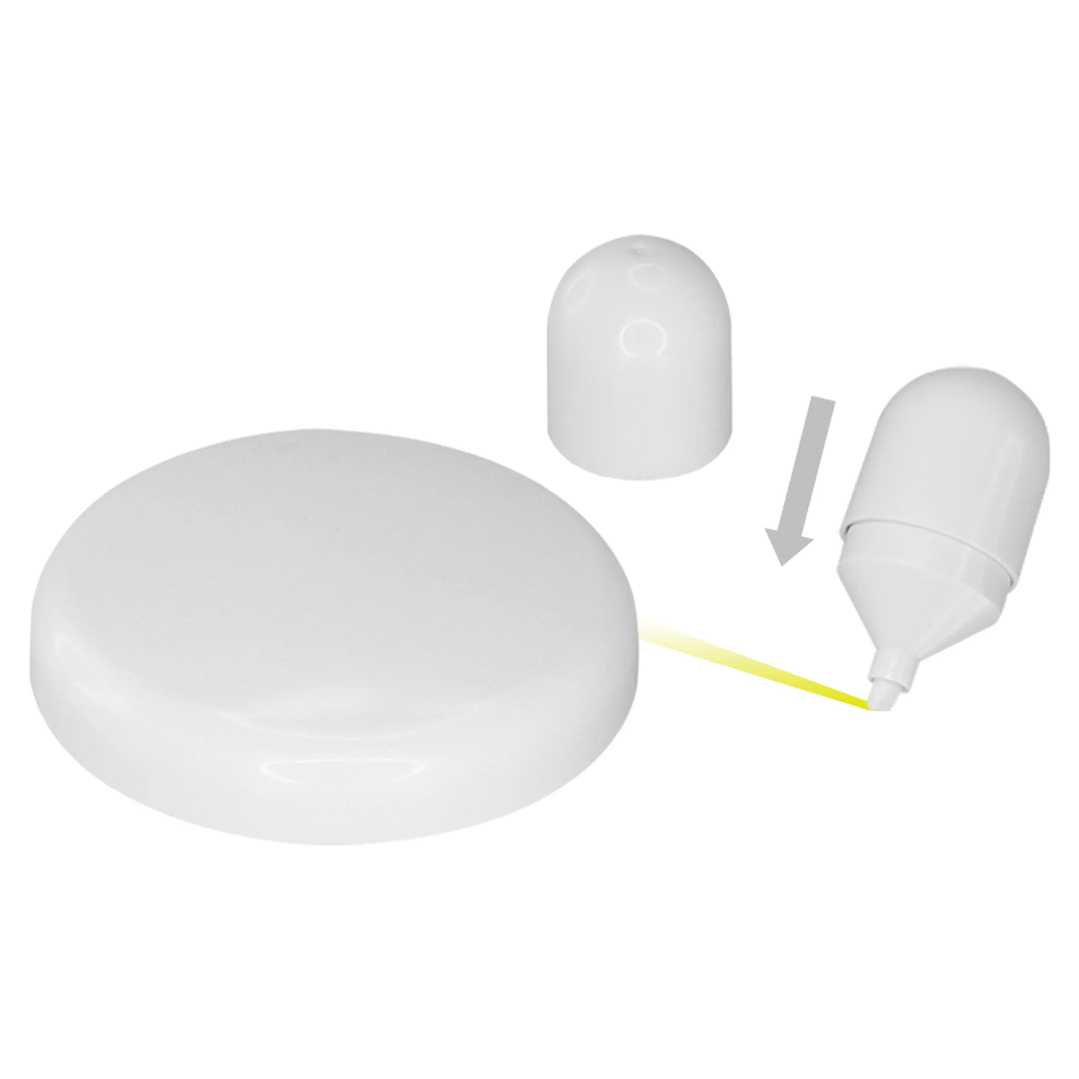 Destacador Imantado Cápsula (Pack de 50 Lápices). 3