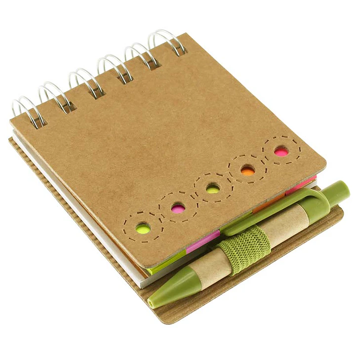Memo Set Ecológico con Bolígrafo (Pack 25 Set). 2