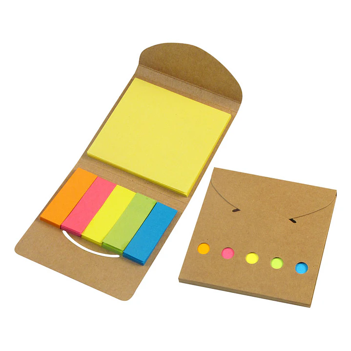 Porta Notas Adhesivas Ecológico (Pack 50 Unidades). 6
