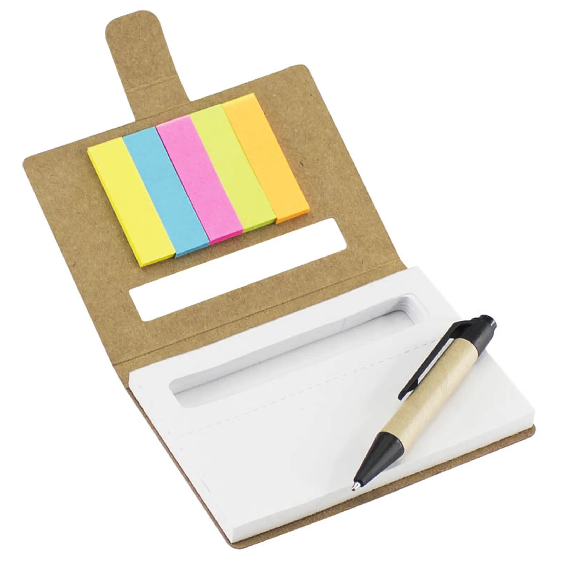 Memo Set Ecológico con Bolígrafo (Pack 25 Set). 1