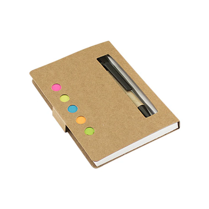 Memo Set Ecológico con Bolígrafo (Pack 25 Set). 2