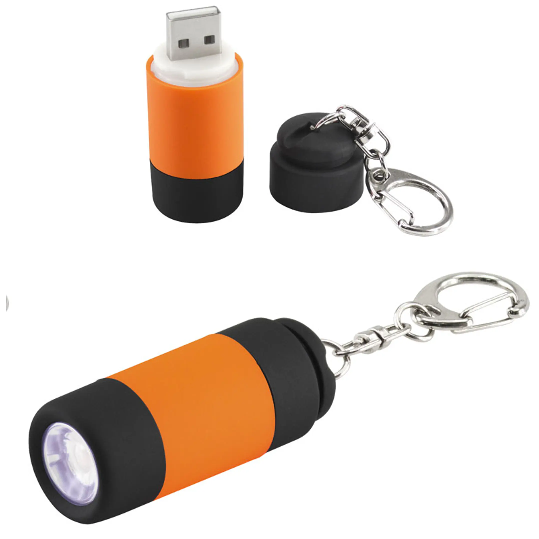 Llavero-Linterna LED Cargador USB (Pack 10 Llaveros). 4