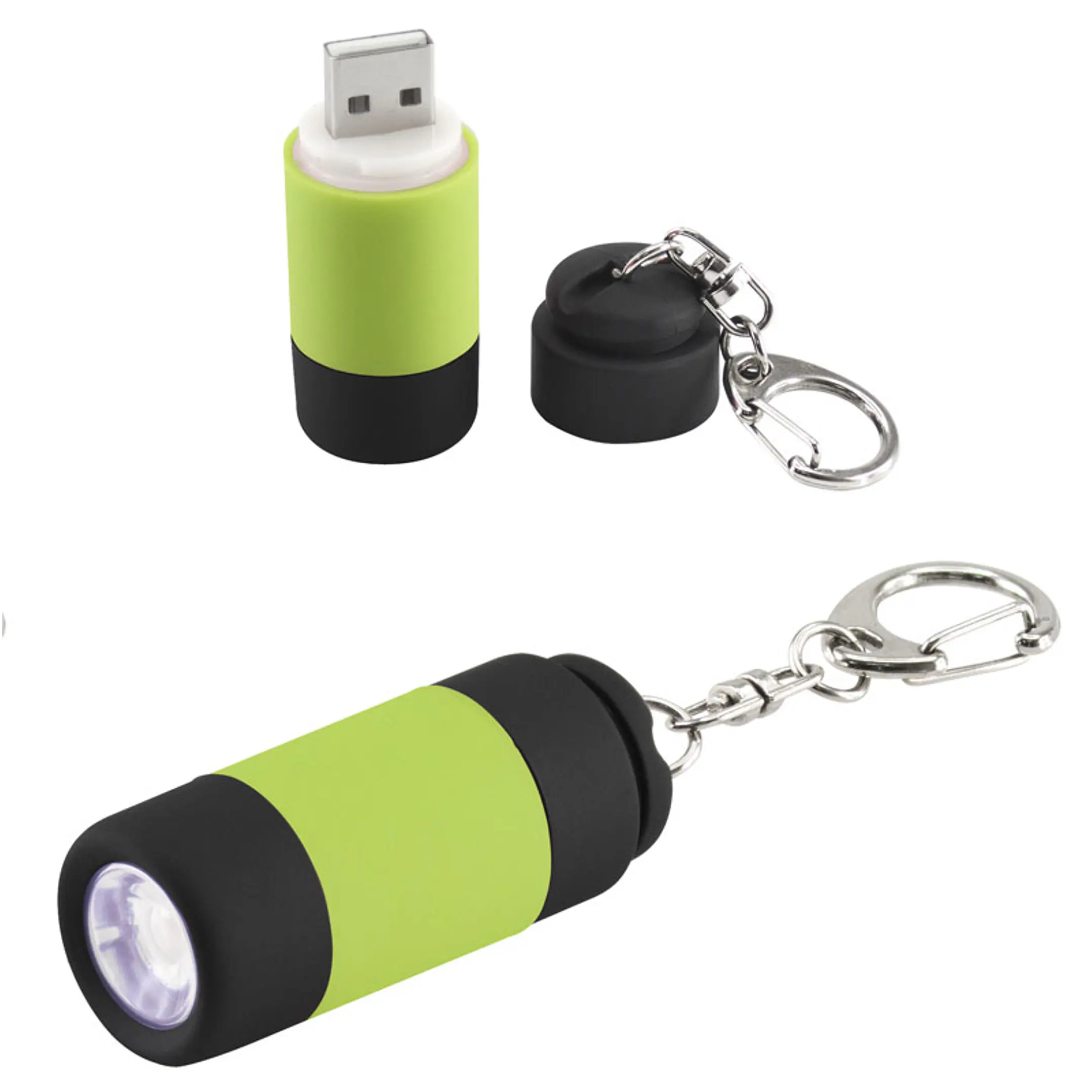 Llavero-Linterna LED Cargador USB (Pack 10 Llaveros). 5