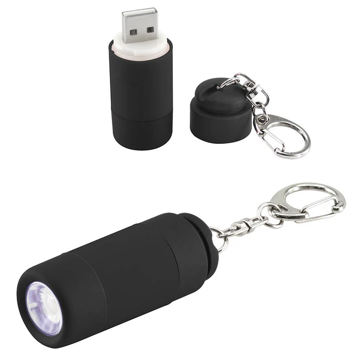 Llavero-Linterna LED Cargador USB (Pack 10 Llaveros). 6