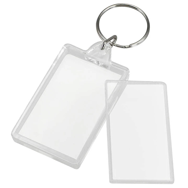 Llavero con Porta-Foto Acrílico (Pack 50 Llaveros). 2