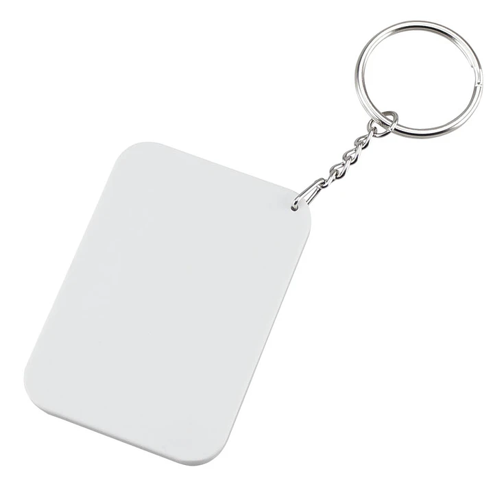Llavero Rectangular Sublimación (Pack 50 Llaveros). 1