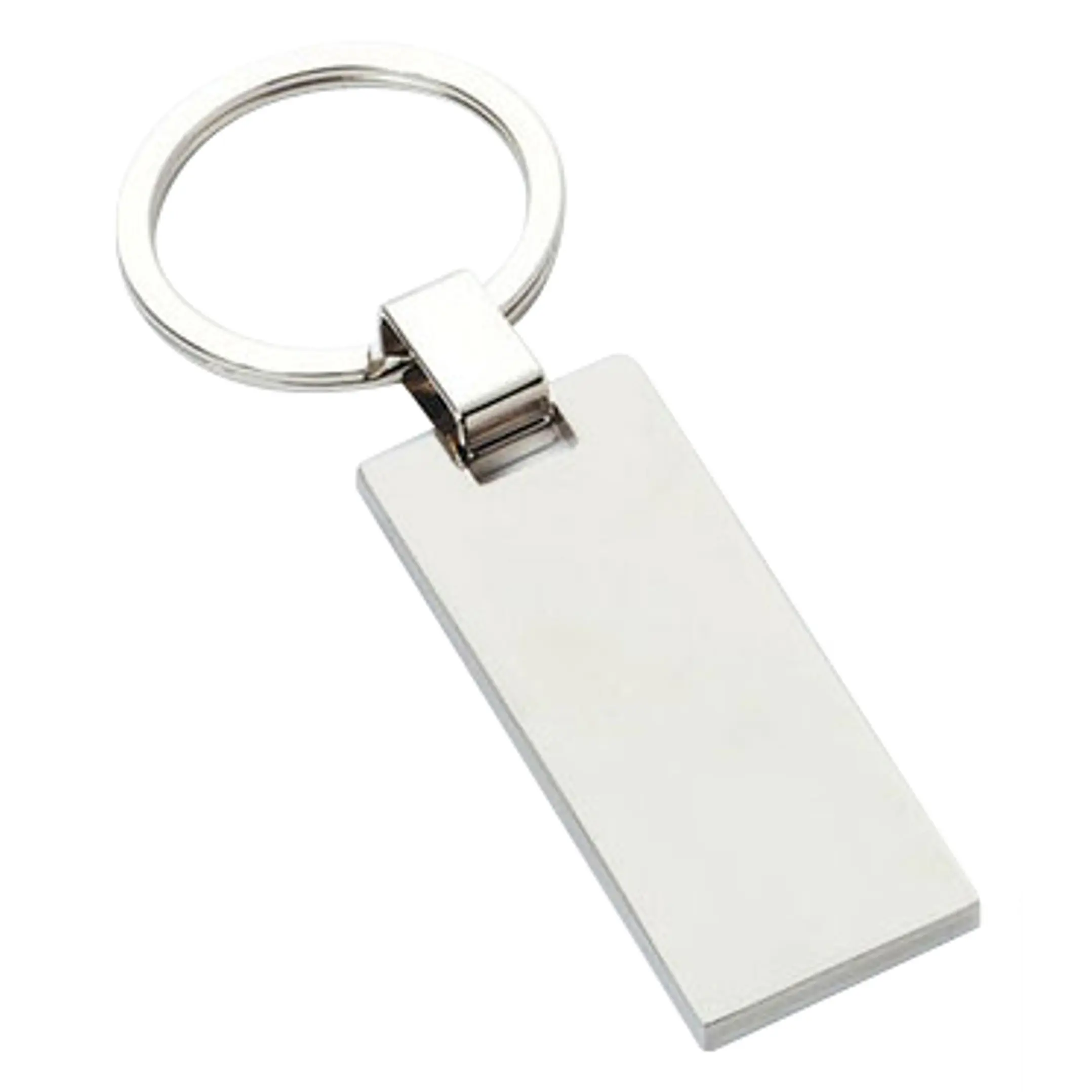 Llavero Rectangular Plano (Pack 25 Llaveros). 1