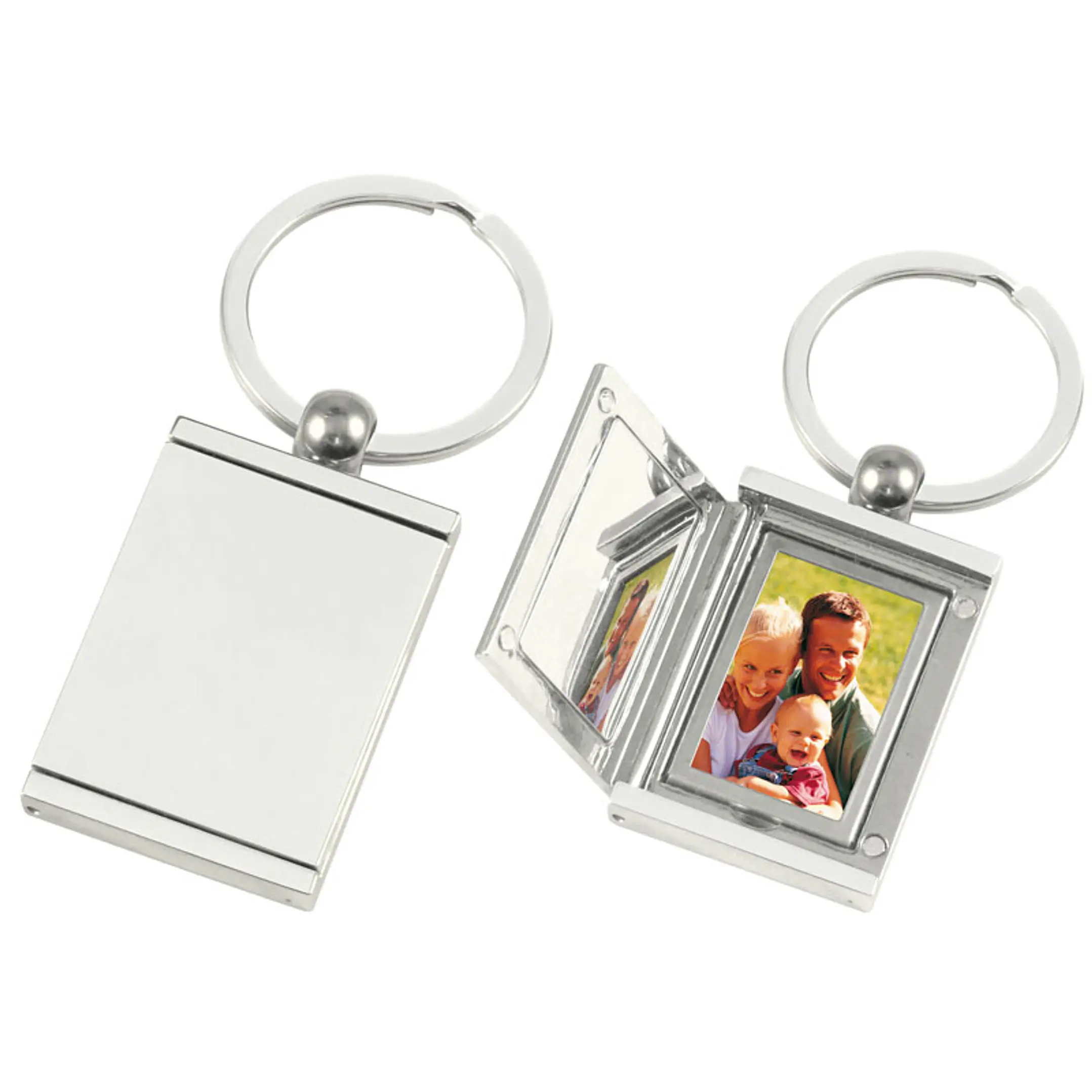 Llavero Metálico Porta-Foto (Pack 25 Llaveros). 1
