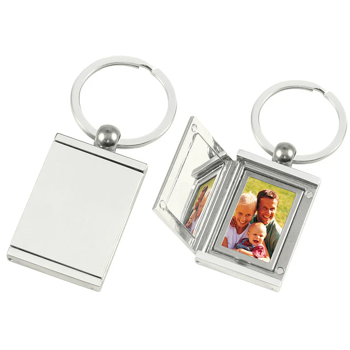 Llavero Metálico Porta-Foto (Pack 25 Llaveros). 1