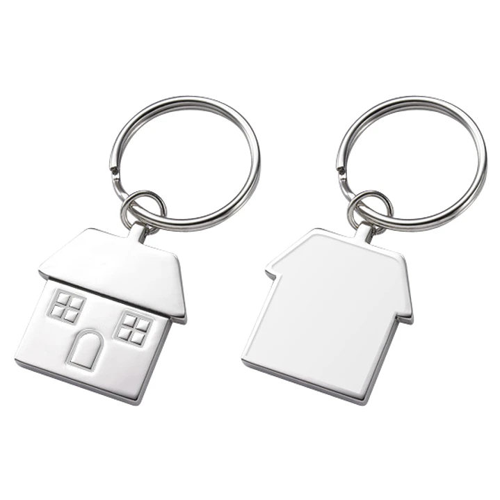 Llavero Metálico Casa (Pack 25 Llaveros). 1