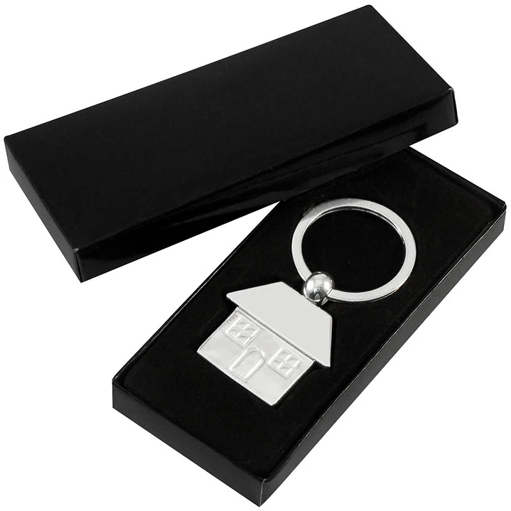 Llavero Metálico Casa (Pack 25 Llaveros). 2
