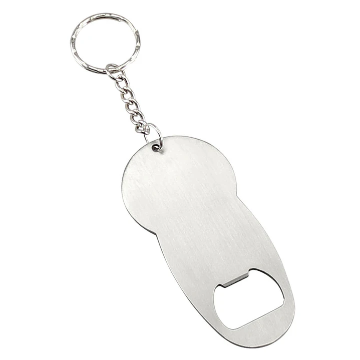 Llavero-Destapador Metálico (Pack 25 Llaveros). 1