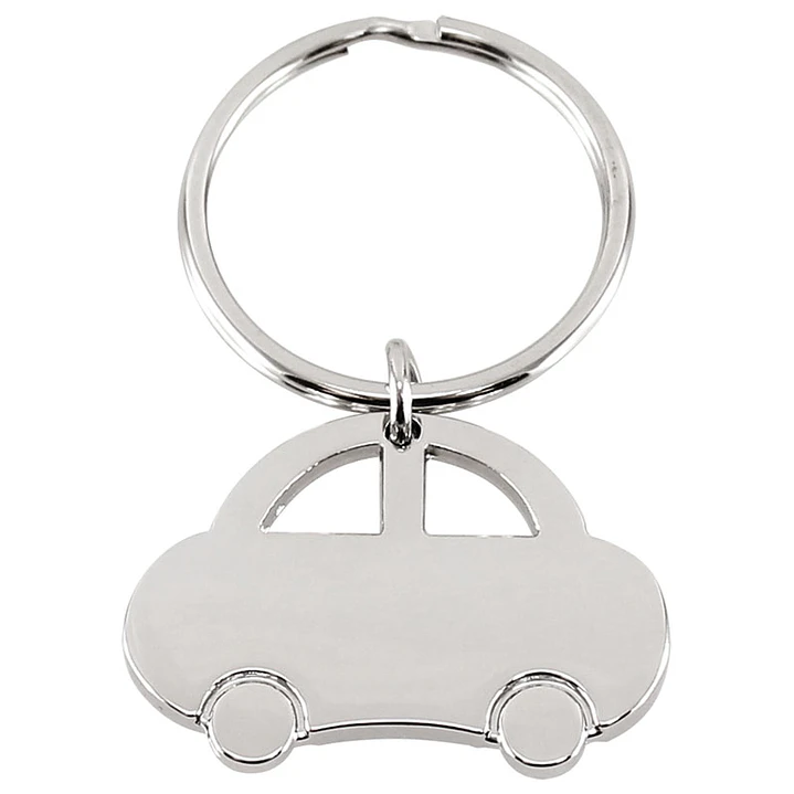 Llavero Metálico Auto (Pack 25 Llaveros). 1