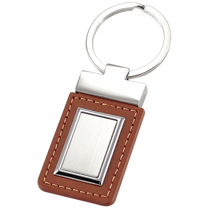 Llavero Cuero-Metal Excelsior (Pack 25 Llaveros). 1