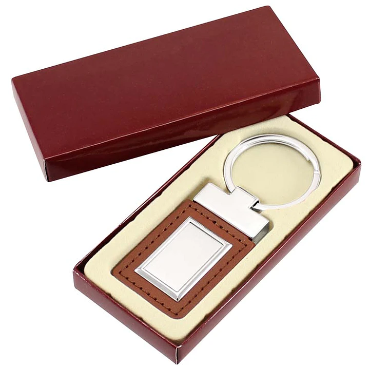 Llavero Cuero-Metal Excelsior (Pack 25 Llaveros). 2