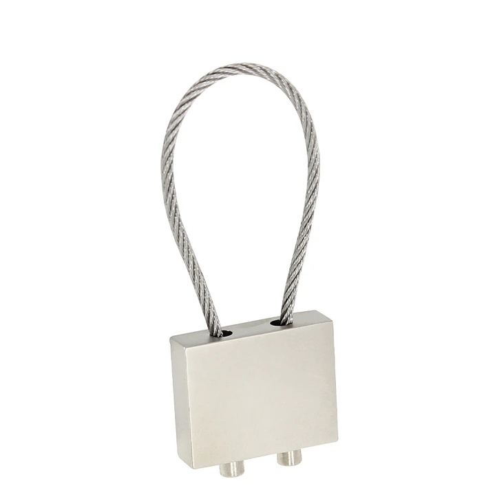 Llavero Metálico Candado (Pack 25 Llaveros). 1