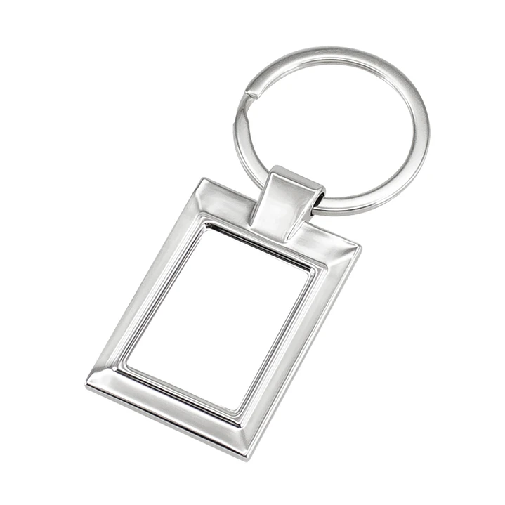 Llavero Metálico Rectangular (Pack 25 Llaveros). 1