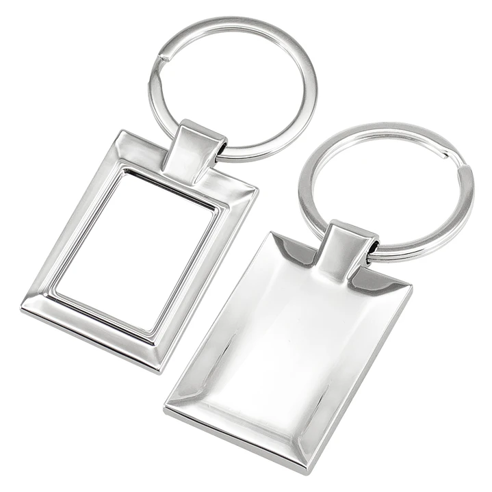 Llavero Metálico Rectangular (Pack 25 Llaveros). 3