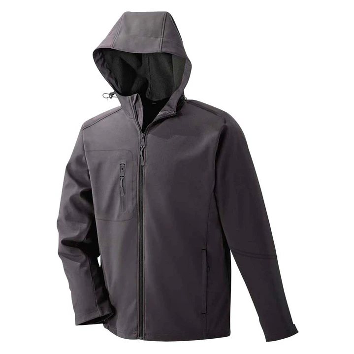 Chaqueta c/Gorro Softshell Hombre Manga 1