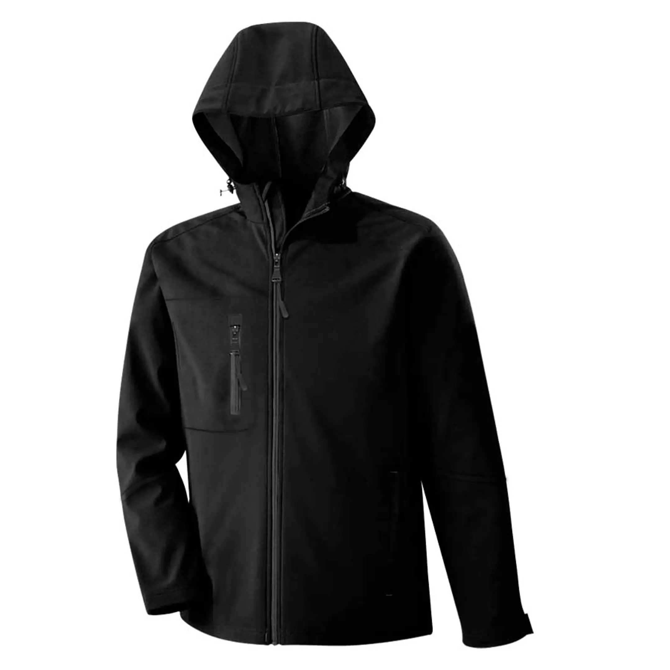 Chaqueta c/Gorro Softshell Hombre Manga 2