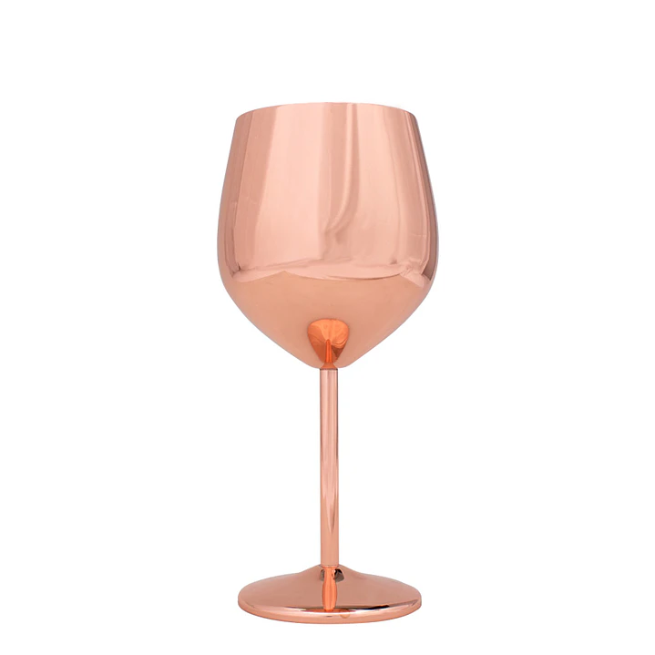 Copa metálica Encobrizada 1/2 L 2