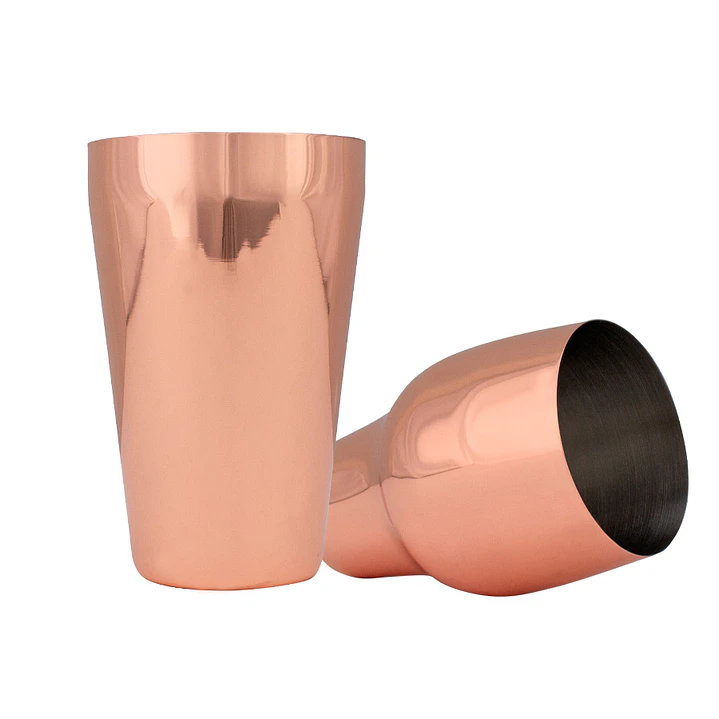 Set de Cóctel metálico Encobrizado 2