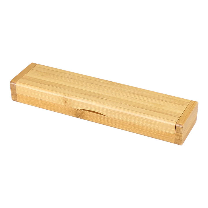 Estuche Porta-Lápiz de Bambú 2