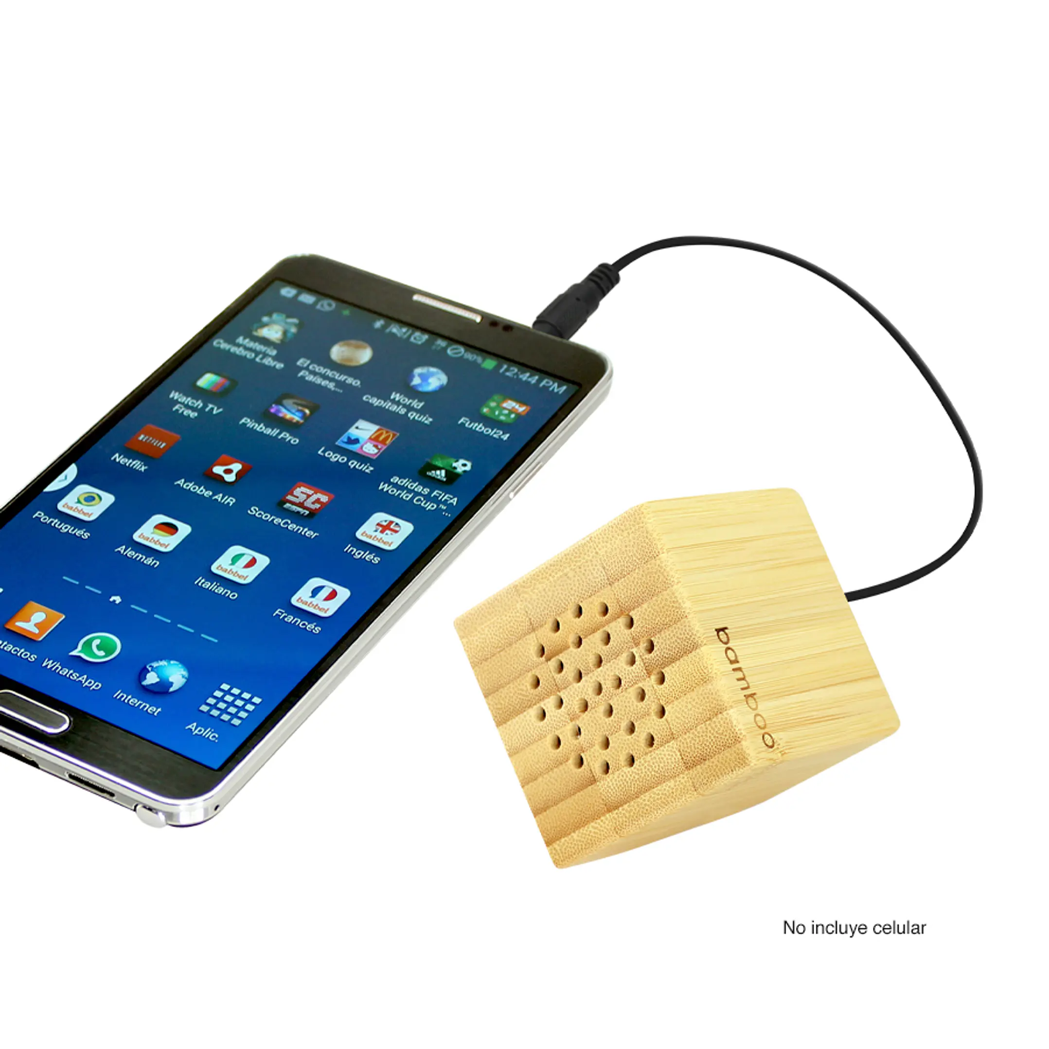 USB Parlante de Bambú 8