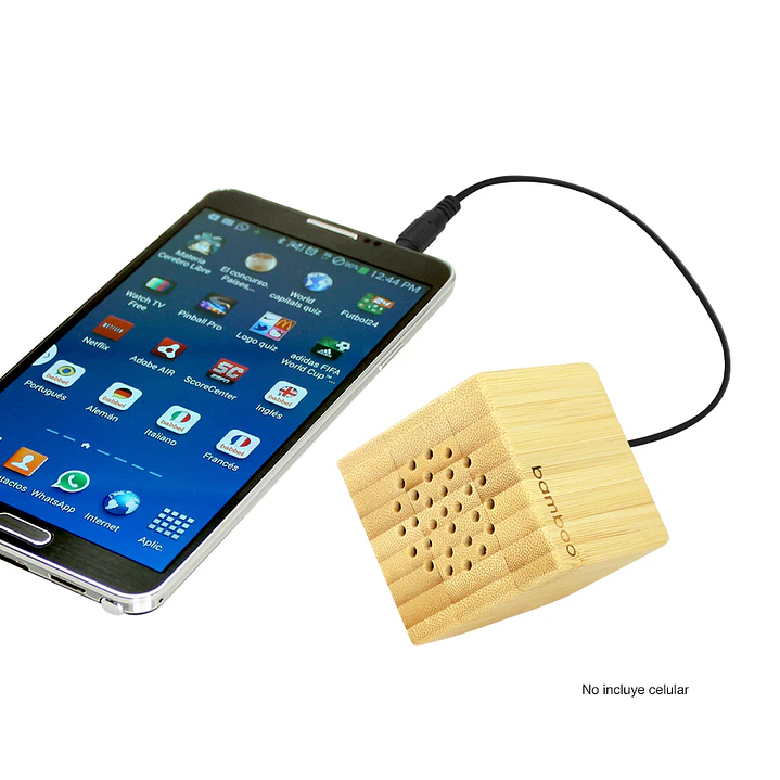 USB Parlante de Bambú 8