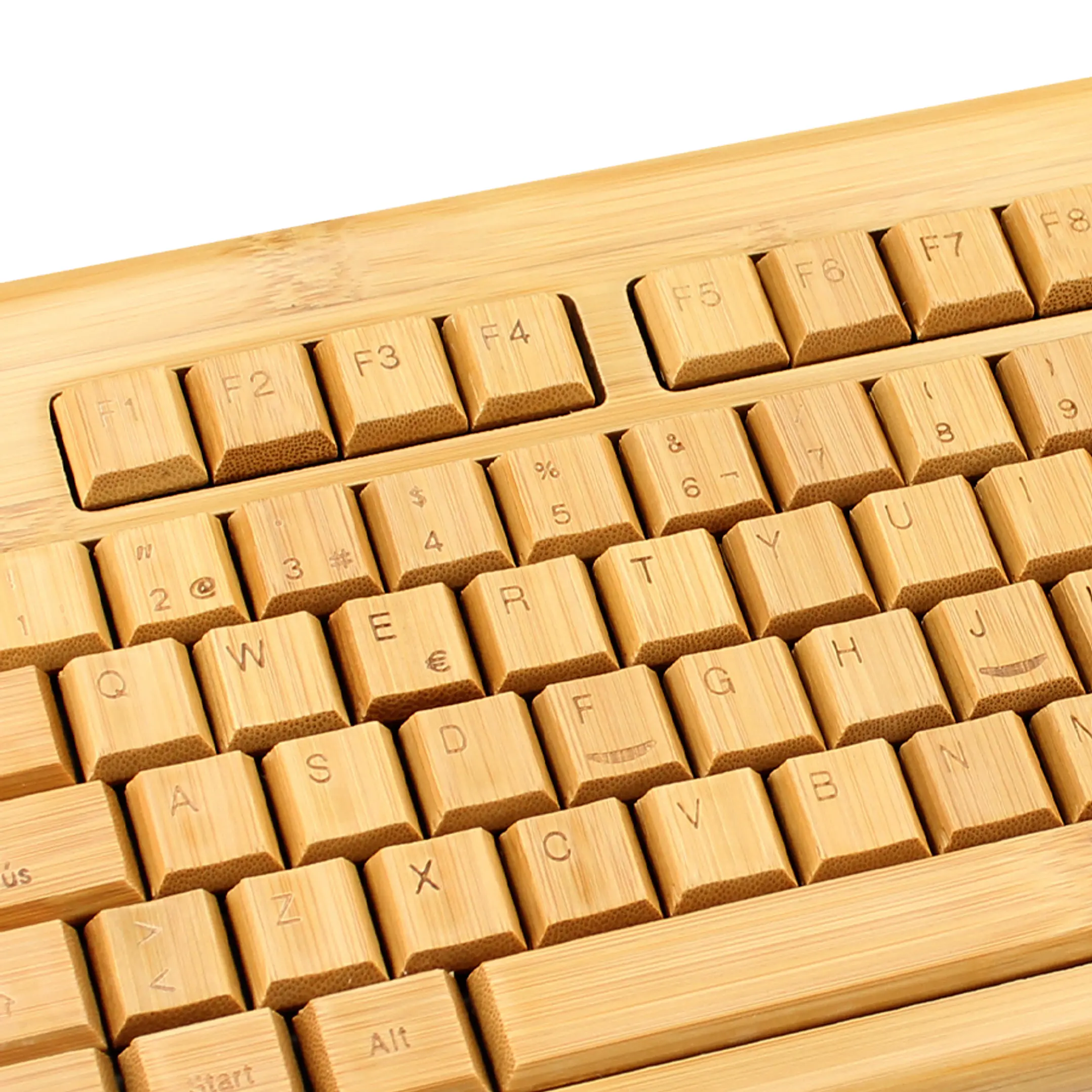 Teclado de Bambú 2