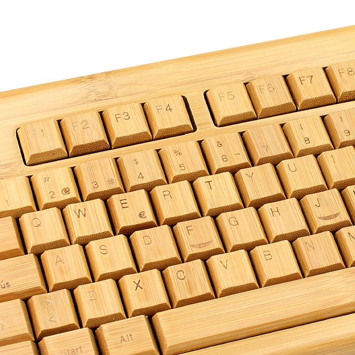 Teclado de Bambú 2