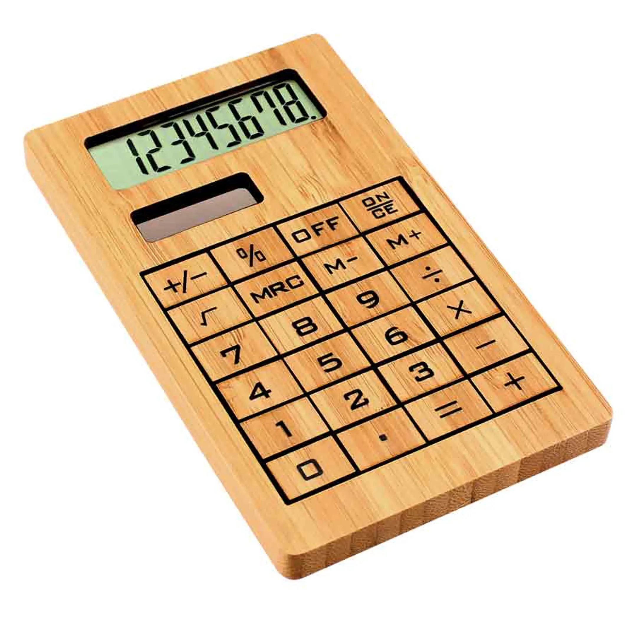 Calculadora Solar de Bambú 2