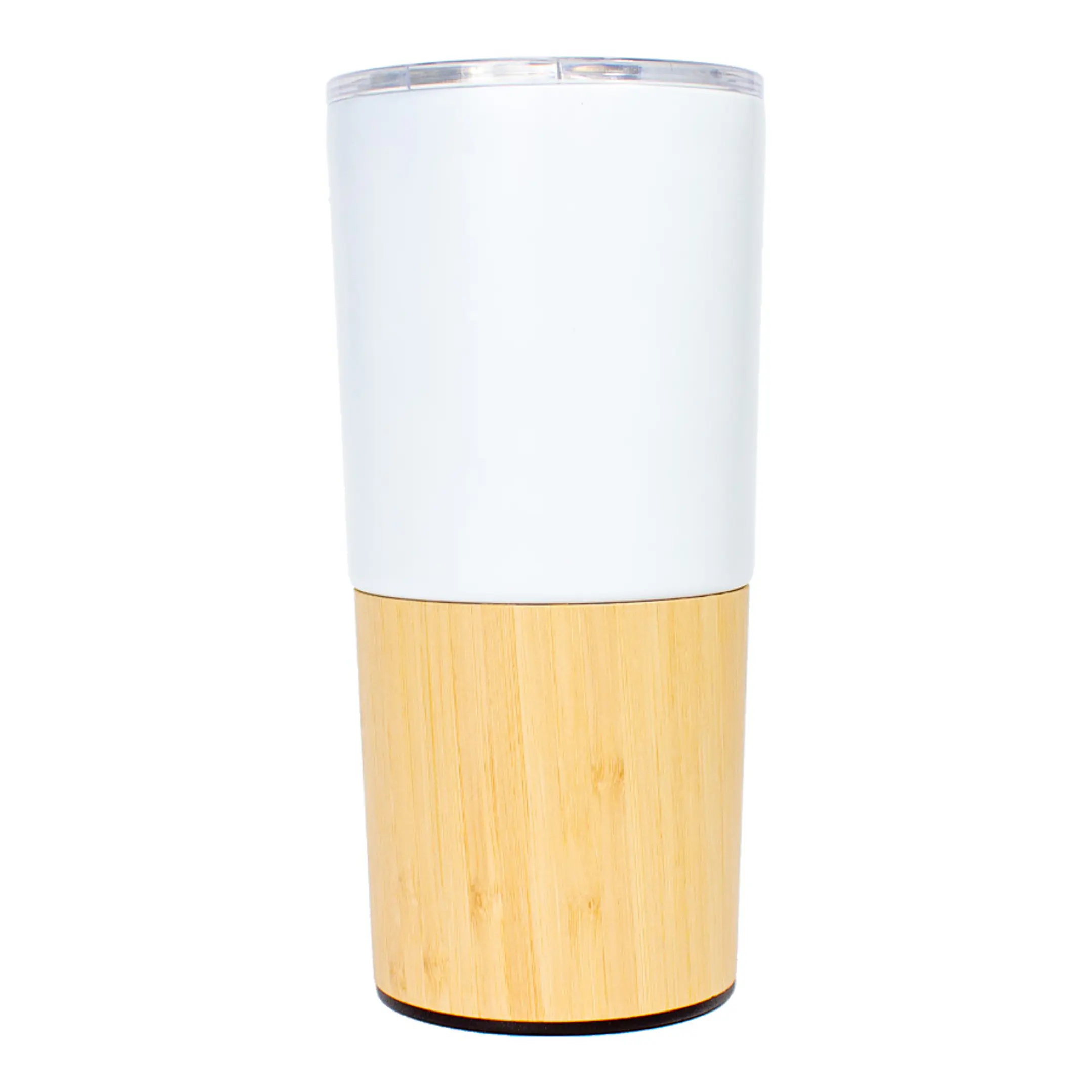 Mug metálico/bambú 