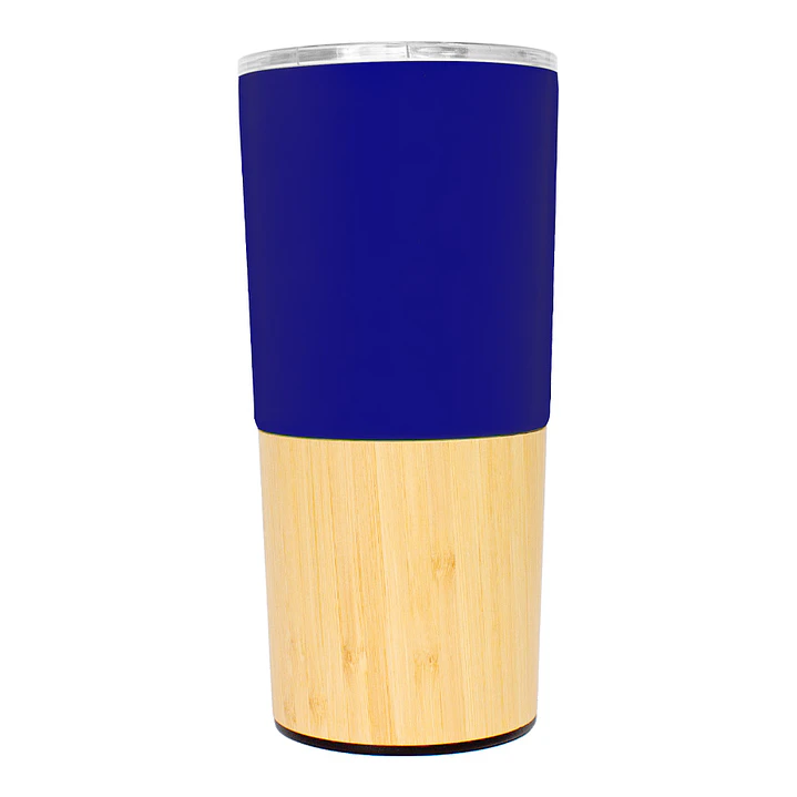 Mug metálico/bambú 