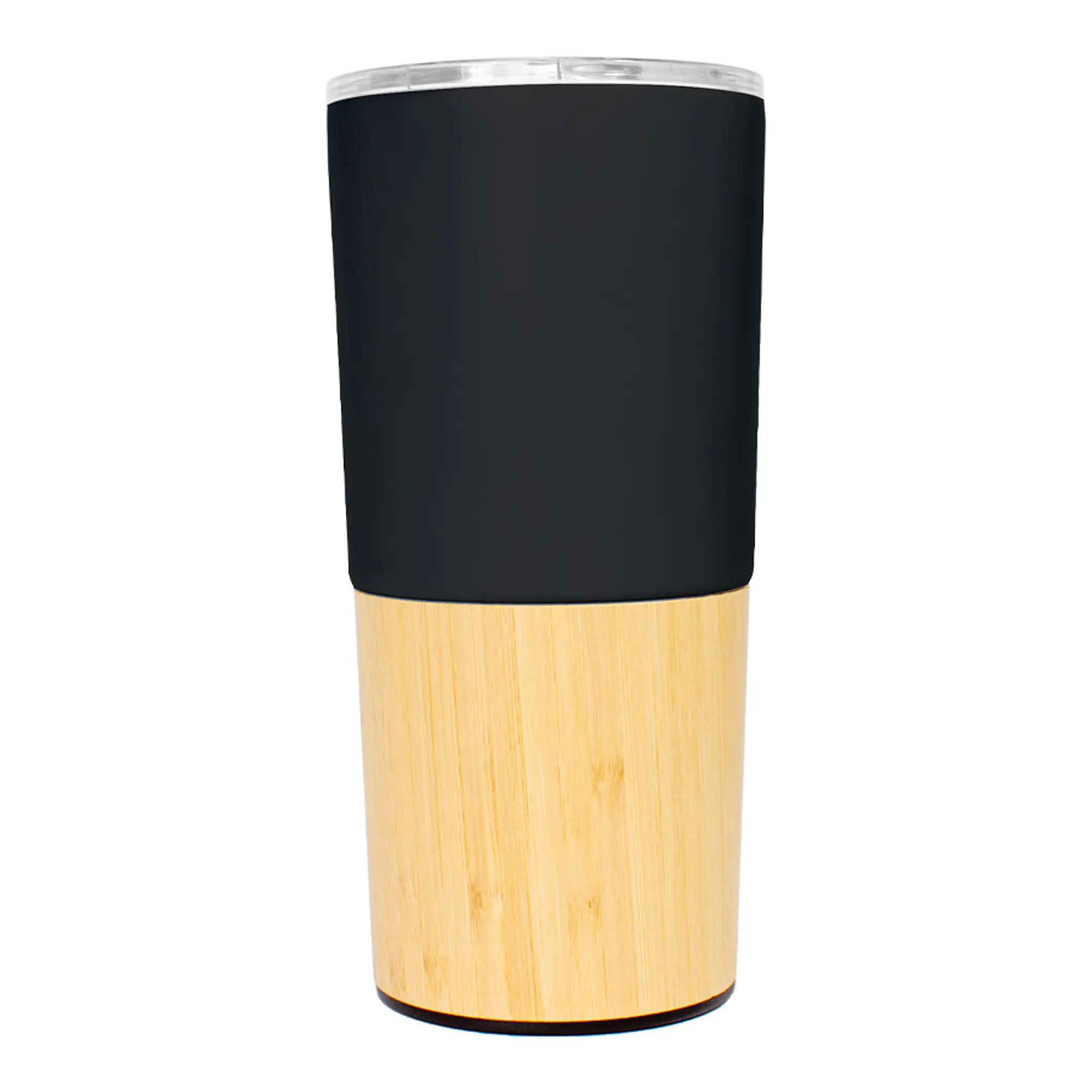 Mug metálico/bambú 