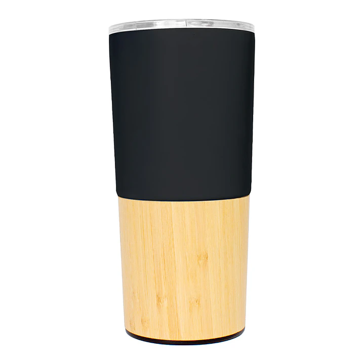 Mug metálico/bambú 