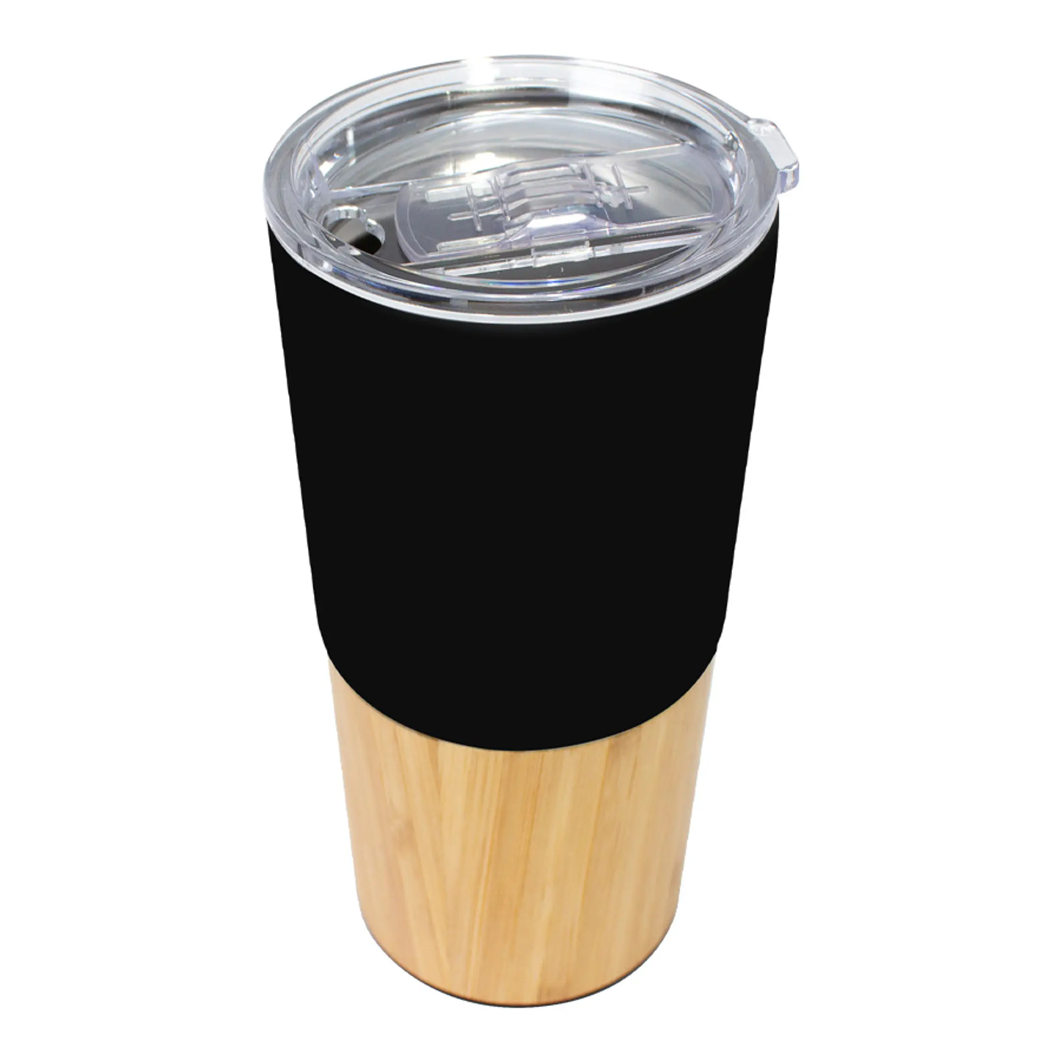 Mug metálico/bambú 