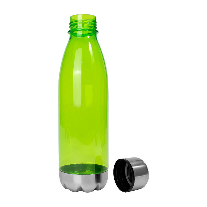 Botella PET tapa acero 
