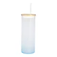 Botella Vidrio Borosilicato Sublimación, tapa Bamboo - Miniatura 8