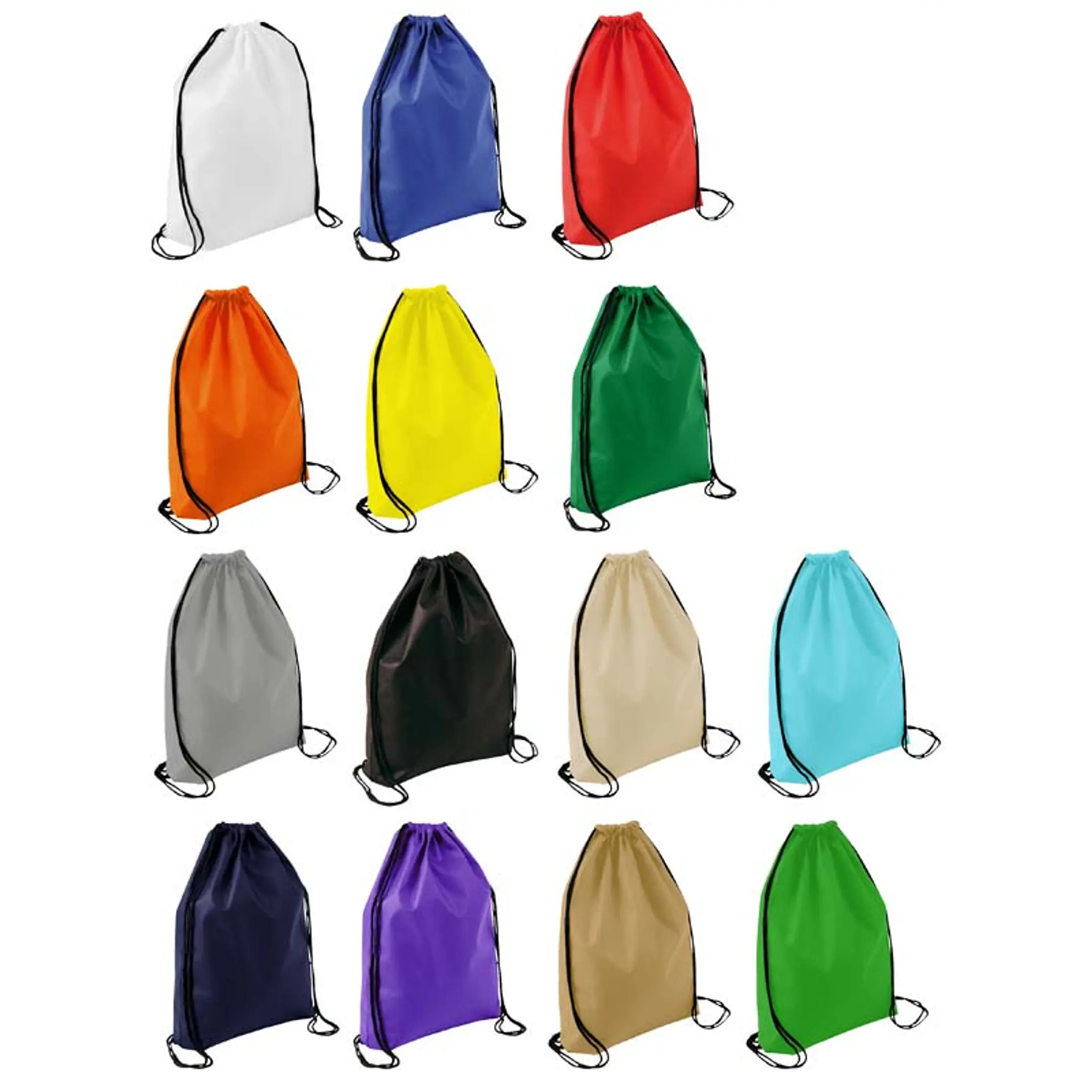 Mochila tipo Morral de TNT (Pack 10 Unidades) 1
