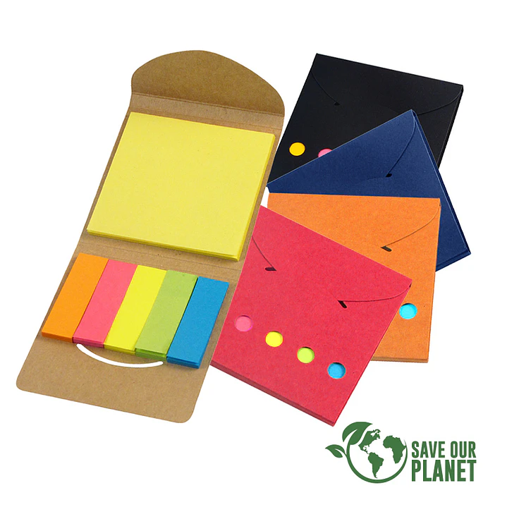 Porta Notas Adhesivas Ecológico (Pack 50 Unidades). 1